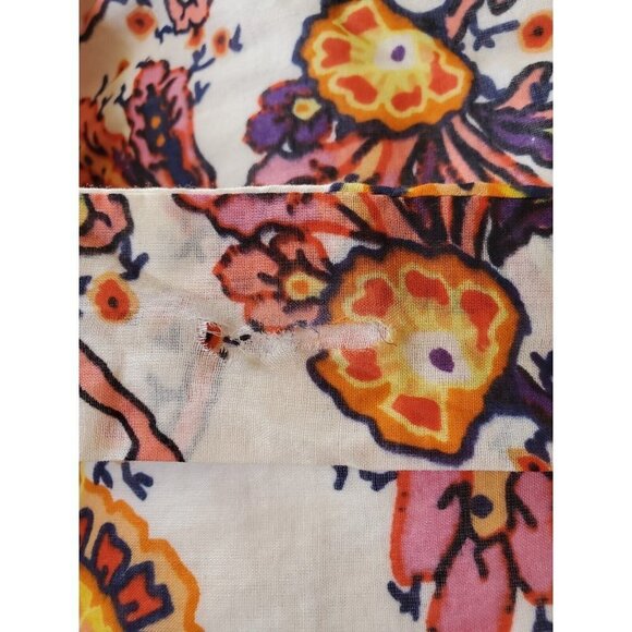 NWT Madewell x Banjanan Wrap Ruffle-Hem Midi in Parrot Bird Print Dress XS - Picture 9 of 9